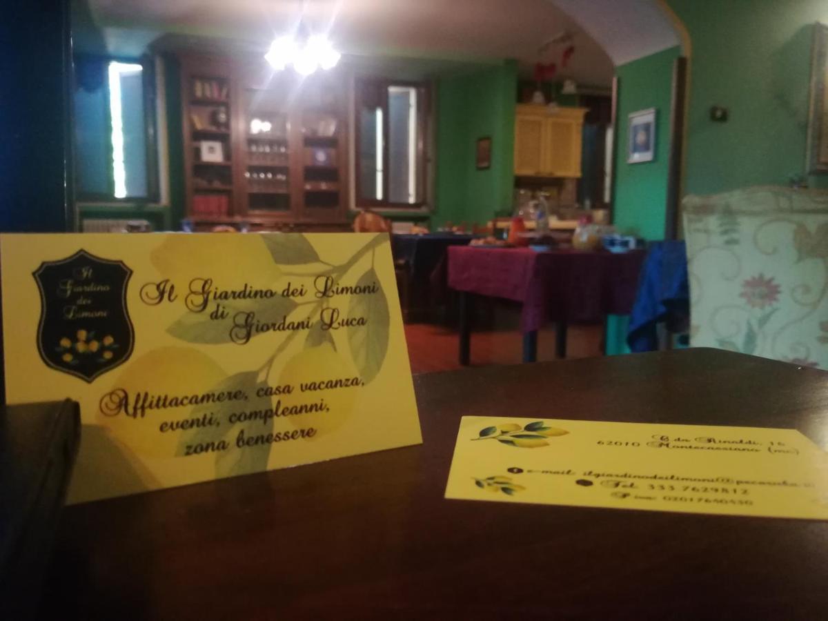 Il Giardino Dei Limoni Hotell Montecassiano Eksteriør bilde